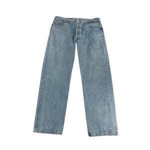 90's Levis 501 Classic Blue Jeans Mens W40 L30 Made In USA 100% Cotton